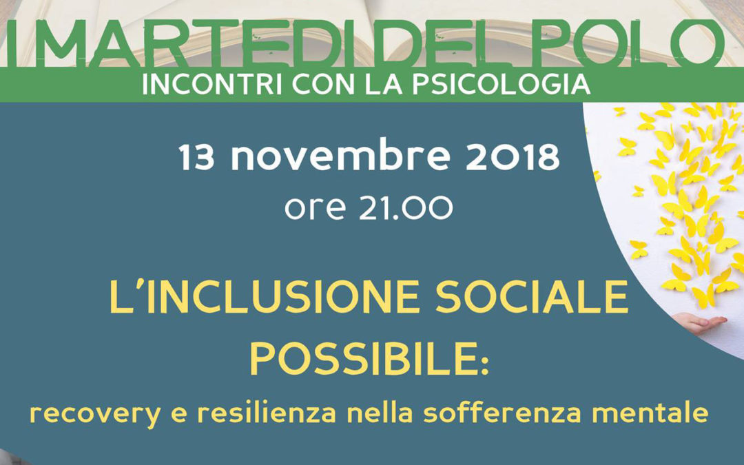 recovery e resilienza nella sofferenza mentale